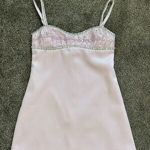 Baby Pink sparkle dress new with tags! Size small